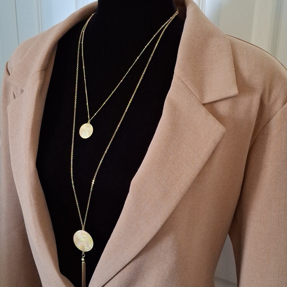 Maurices Camel/Tan Single-Button Blazer - Picture 2 of 9
